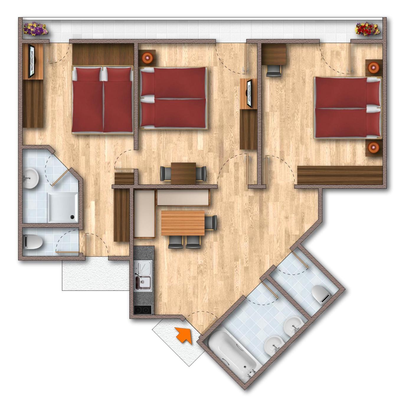 Hotel-Appartement Ferienhof Gerlos Eksteriør bilde